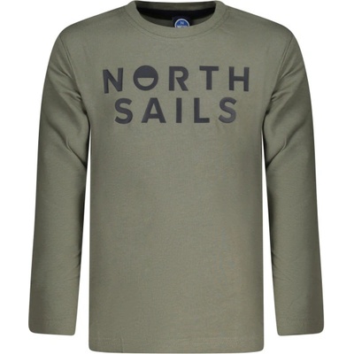 North sails Детска тениска с дълъг ръкав north sails, Размер 10a, Цвят Зелен (795232000_ve0921)
