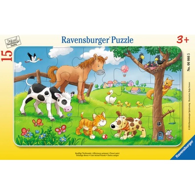 Ravensburger - Puzzle Cute Animal Friends - 1 - 39 piese