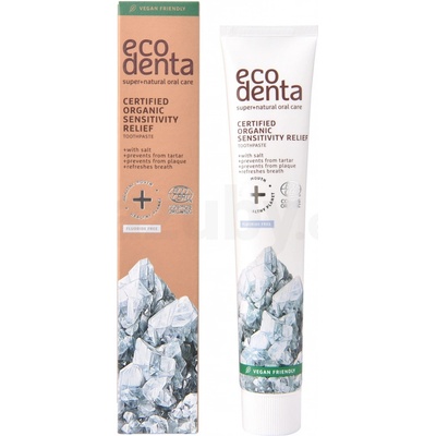Ecodenta Organická pre citlivé zuby so soľou 75 ml