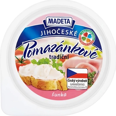Madeta Jihočeské tradiční Pomazánkové šunka 6 x 150 g