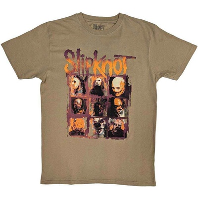 Slipknot The End, So Far Grid Photos Tan Brown 2XL Риза (SKTS91MTAN05)