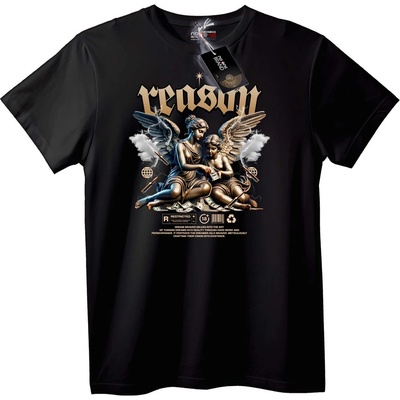 NOONEBRAND ТенискаАнгелска причина - 2XL, Black