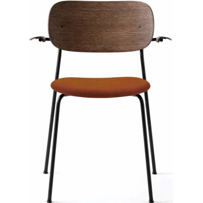 Audo Co Chair s podrúčkami dark oak / Champion 061