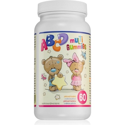 Clinical ABCD Multi Gummies 60 pektinových bonbónů