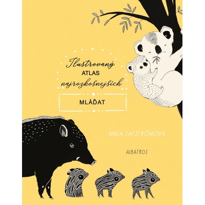 Ilustrovaný atlas najrozkošnejších mláďat - Maja Säfström