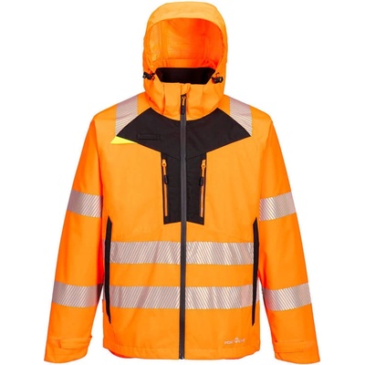 Portwest bunda DX466 4v1 zateplená oranžová čierna