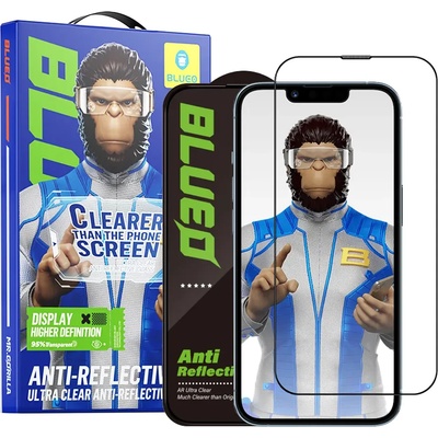Blueo Протектор BLUEO Mr. Monkey 5D iPhone 17 Pro - Най-ясното защитно стъкло в света (6934663764181)