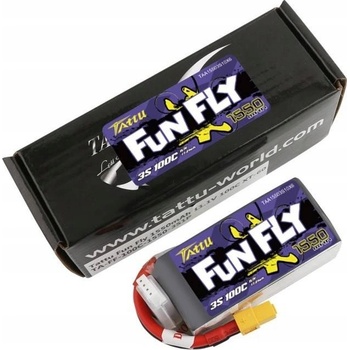 Akumulátor Tattu Funfly 1550mAh 11,1V 100C 3S1P