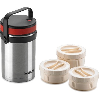 Lunch termoska na jedlo Alza 1,5 l nerez