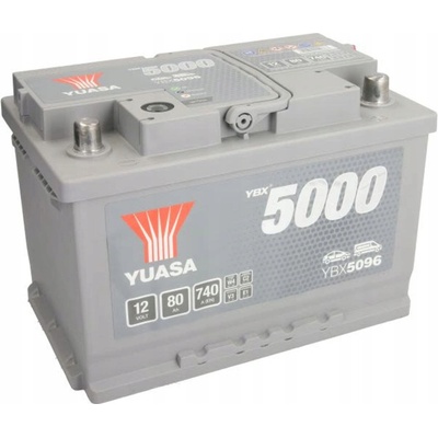 Yuasa YBX5000 12V 80Ah 740A YBX5096