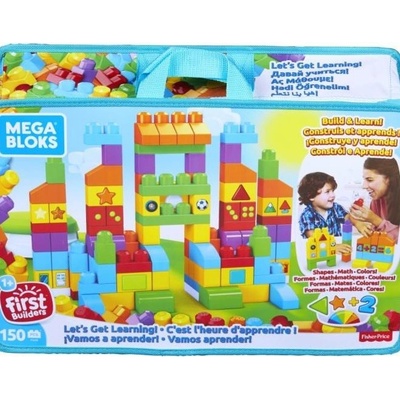 Mega Bloks First Builders Deluxe Building bag 150 ks – Zboží Mobilmania