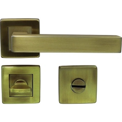 CONDI ДРЪЖКА ЗА ВРАТА condi 101 КВ wc АНТИЧЕН МЕСИНГ (5027)
