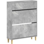 vidaXL Шкаф за обувки ARNHEM 78 x 24 x 103 см Инженерна дървесина (896658)