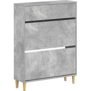vidaXL Шкаф за обувки ARNHEM 78 x 24 x 103 см Инженерна дървесина (896658)
