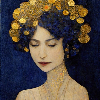 Image 1 of Styler Картина 60x60 cm Cobalt Women - Styler (CA-13999)