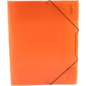 Karton P+P s gumou A4 Opaline oranžová 2-594
