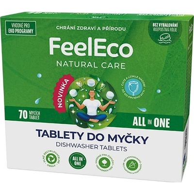 Feel Eco FeelEco Tablety do myčky All in One 70 ks – Zboží Dáma