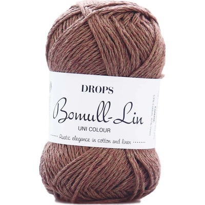 Drops Bomull-Lin 05 hnědá