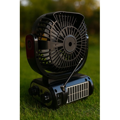 Golon Соларно радио вентилатор golon rx-f75bts (3150)