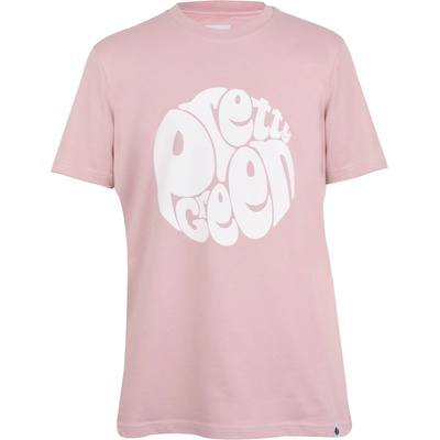 Pretty Green Тениска Pretty Green Gillespie Tee Men - Lt Pink