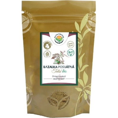 Tulsí - bazalka posvátná - mletá nať - BIO kvalita - 100 g