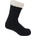 Miso Чорапи Miso Women's Christmas Jacquard Slipper Socks - Black