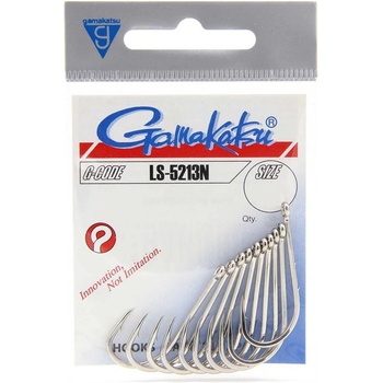 GAMAKATSU LS-5213N Hooks Nickel vel.1 10 ks