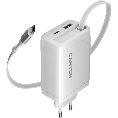 CANYON Зарядно устройство Canyon CNS-CURC65ACW 65W (CNS-CURC65ACW 65W)