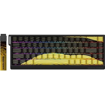 Madlions Professional Gaming Mechanical Keyboard MAD 68 HE Contour Flagship (MAD-68-HE-C-FS-GAT)