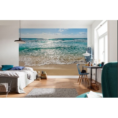KOMAR 389-8 Komar obrazová otiratelná fototapeta Komar Seaside, velikost 368x254 cm