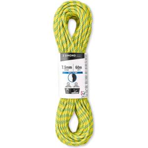 Simond Полувъже Simond Rappel Ice 7.5 Half rope - Fluo Neon Yellow - размер 60 m (309-0119-0211)