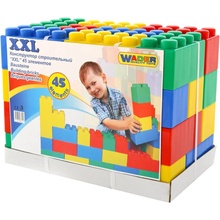 Polesie Stavebné kocky XXL 45 ks