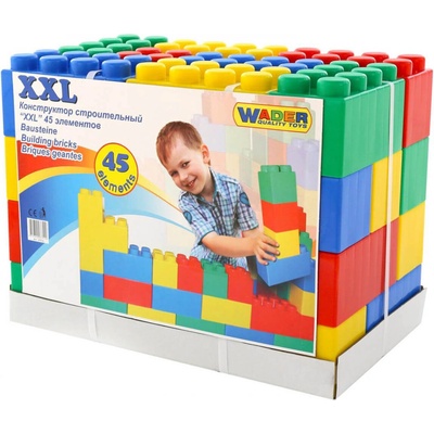 Polesie Stavebné kocky XXL 45 ks