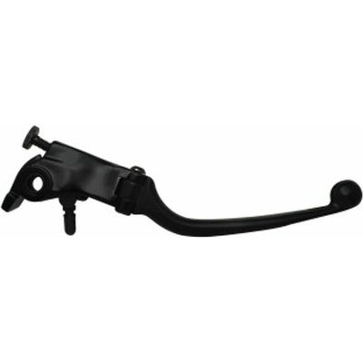 ACCOSSATO Adjustable folding lever ACCOSSATO LV013 in aluminium for original brake master cylinders čierna