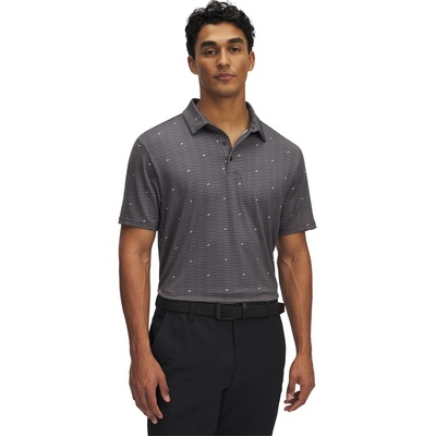 Under Armour Блуза с яка Under Armour Men's Printed Short-Sleeve Performance Polo Shirt - Grey