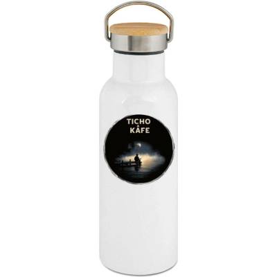 123TRIKO termoska Ticho a kafe 500 ml vtipné