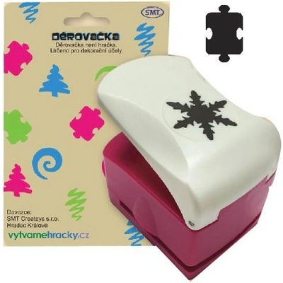 Creatoys děrovačky ozdobné 32 mm puzzle