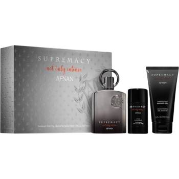 Afnan Supremacy Not Only Intense Extrait de Parfum Еxtrait De Parfum 100 ml + Shower gel 100 ml + Deo Stick 75 gr за мъже