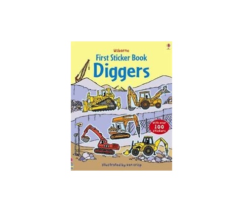 Diggers Sticker Book Taplin Sam