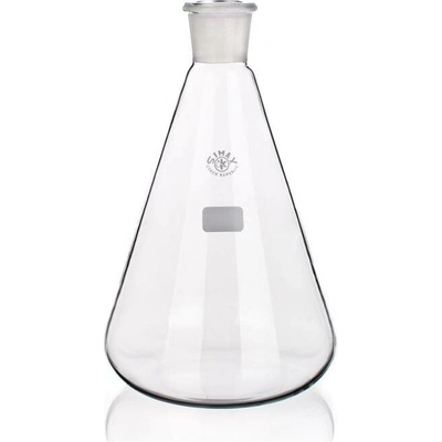 Baňka kuželová dle Erlenmeyera s NZ, 500 ml, 29/32
