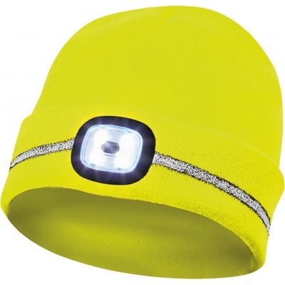 crivit dámská pánská čepice s LED svítidlem žlutá