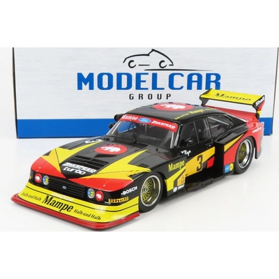 Mcg Ford england Capri Turbo Gr.5 Team Mampe N 3 Drm Norisring 1979 H.heyer Černá Žlutá Červená 1:18