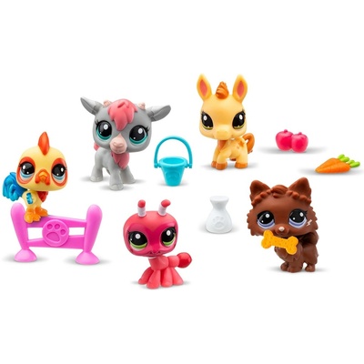 TM Toys Littlest Pet Shop Farm Besties 5 ks – Zbozi.Blesk.cz