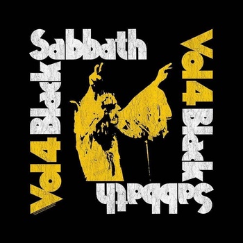 Black Sabbath Шал Vol 4 Black (B122)