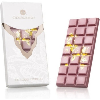 Chocolissimo Ruby čokoláda zlatá 70 g