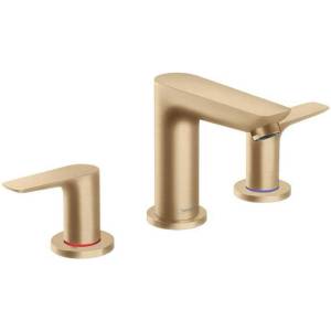 Hansgrohe Talis E - Смесител за умивалник със сифон, монтаж с 3 отвора, матиран бронз 71733140 (71733140)