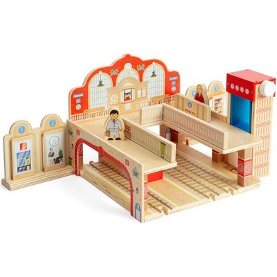 Bigjigs Vláčkodráha zastávka Hlavní nádraží – Zboží Dáma