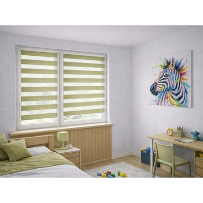 Zebra-shop Den a noc Mini Standard olivová BH 1206 220 x 128 cm šedá