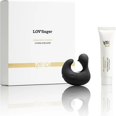 Yesforlov Lovfinger Clitoral Stimulator Vibrating Ring