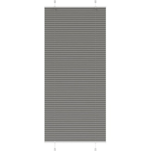 vidaXL Плисирана щора Антрацит 85x200 cm Ширина на плата 84, 4 cm (4015106)